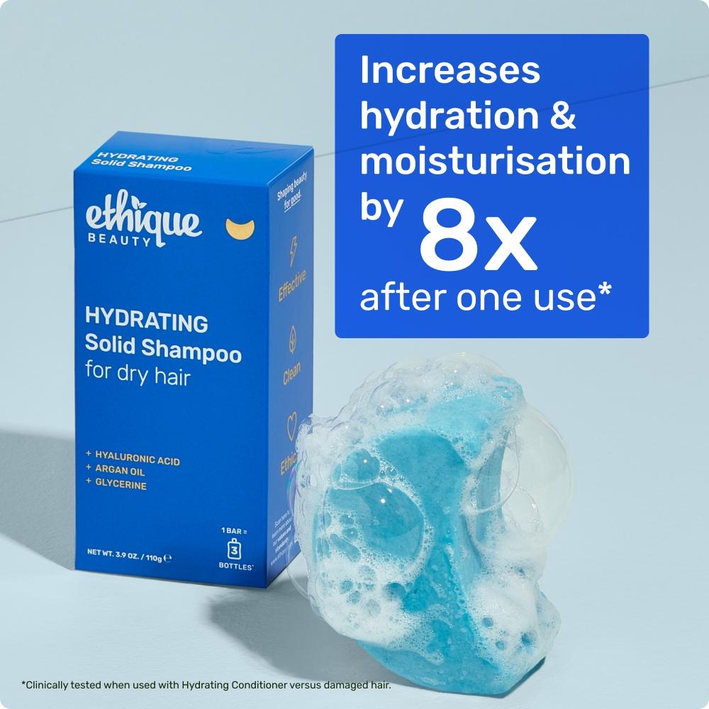 Ethique Beauty Hydrating Solid Shampoo Bar 3.9 Oz