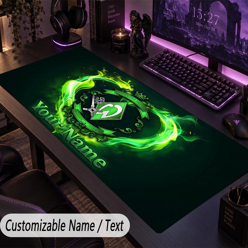 Large Mouse PadWerder Bremen FC Custom Name Text Personalized Desk Mat Non Slip Gaming Pad