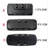 Black Digital Lock Code Suitcase Padlock Suitcase 3 Digit Combination Padlock  Travel