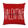 Valentine's Day Pillow New Love Pillow Case Decorative Sofa Pillow Polyester Printed Home Pillow Case