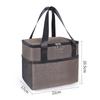Portable XL Insulated Oxford Cloth Lunch Bag for Picnic and More