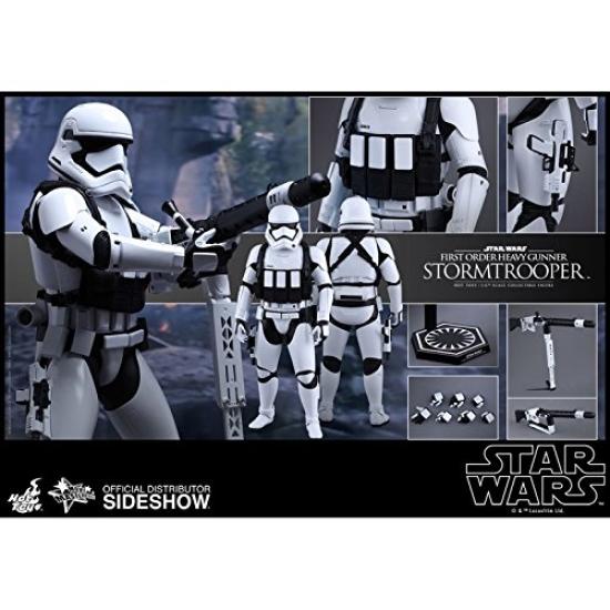 Movie Masterpiece Star Wars: Síla se probouzí Stormtrooper Prvního řádu (Verze Heavy Gunner) 16 Měřítko Malovaná Pohyblivá Figurka