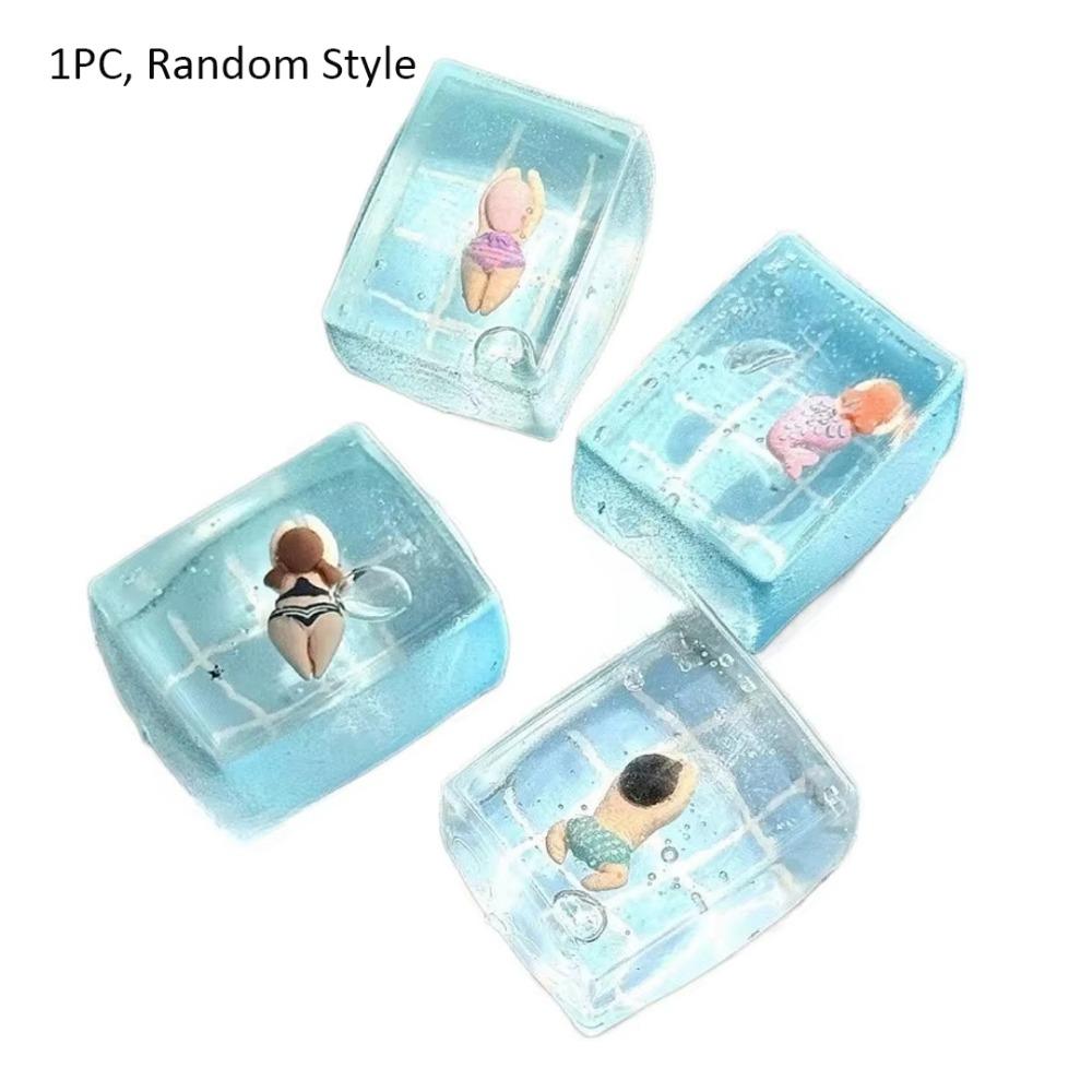 

TPR Swimming Pool Squeeze Toy Relaxation Relieve Anxiety Slow Rebound Fidget Toy Stress Relief Random Style TPR Anxiety Toy