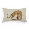 30*50cm Cartoon Leopard Pillow Cover Cute Colorful Cheetah Pattern Cushions Cover Home Car Sofa Decoration Pillowcase