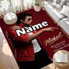 Custom Name Personalized Michael Jackson Print Carpet, Versatile Home Decor Rug, for Playroom, Apartment, Balcony, Entryway, Hallway Gift