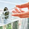 Frameless Clear Aquarium 360 Degree Visibility   Decoration Clear Rimless Aquarium   with Handle for Household