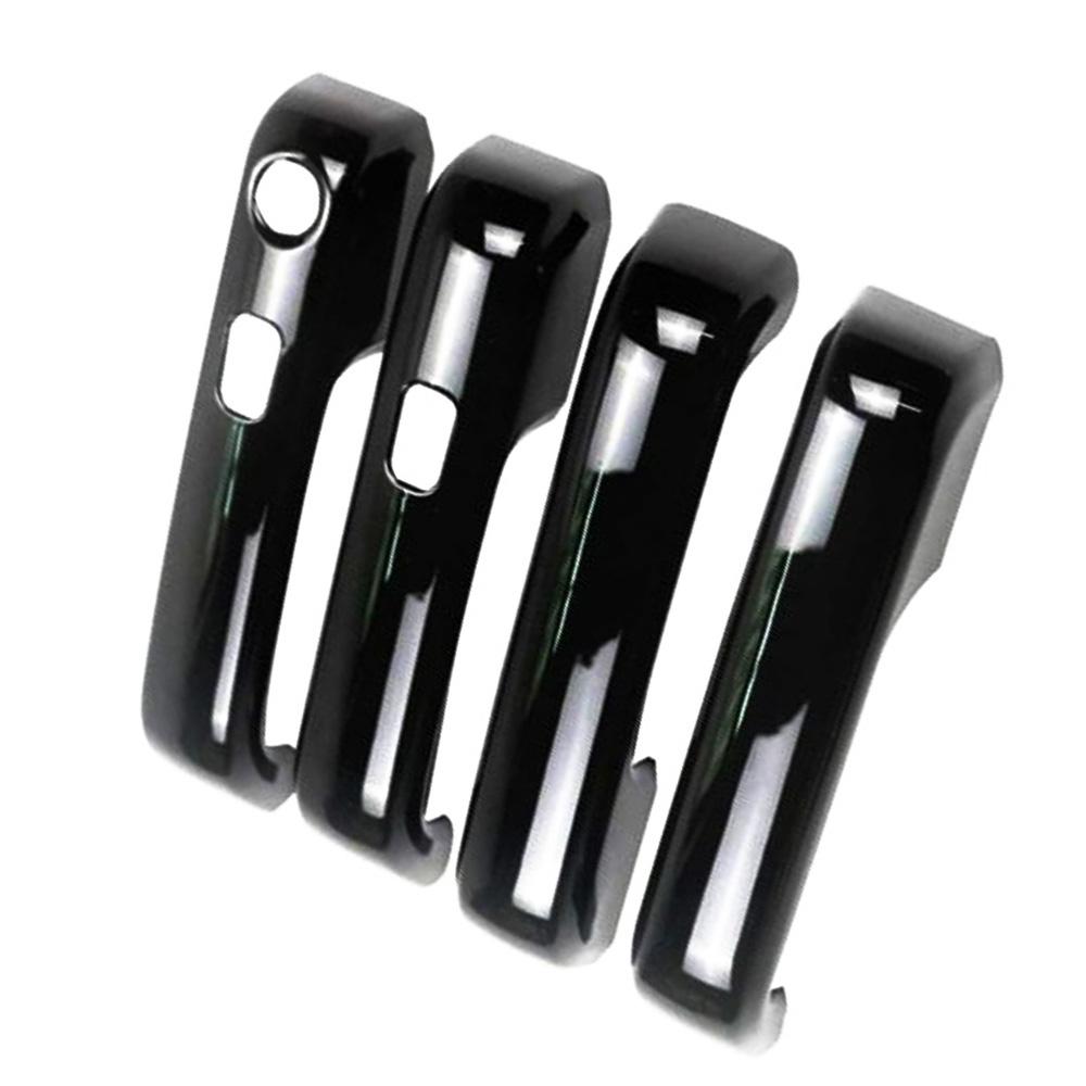 Car Door Handle Covers For Ford F150 F-150 2015 2016 2017 2018 2019 2020 Carbon Fiber Black Car Door Handle Cover Trim Stickers