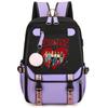 Katseye K-Pop Girl Group Print School Backpack for Students Daily Commute 1216-2, Lightweight Water-Resistant Large Capacity Bookbag