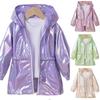 Frühlings- und Herbst-Kinderleichte und dünne atmungsaktive Reißverschluss-Jacke für Jungen und Mädchen Modische dünne Jacke