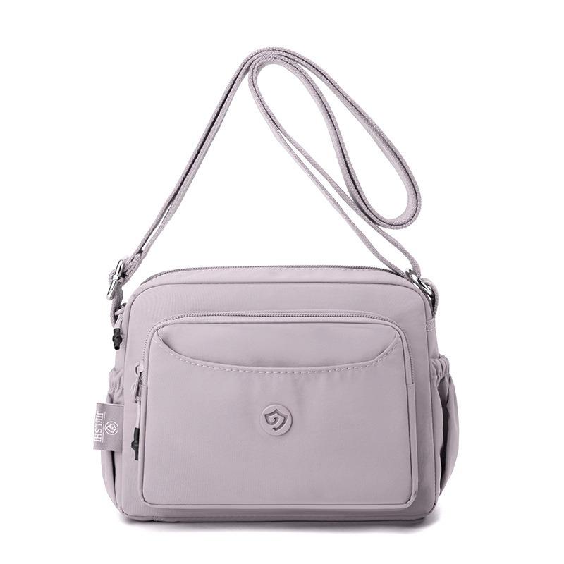 Nylon Cloth Bag Summer New Women's Bag Fashion Multi-layer Women's Casual Mother Bag Shoulder Messenger Bag