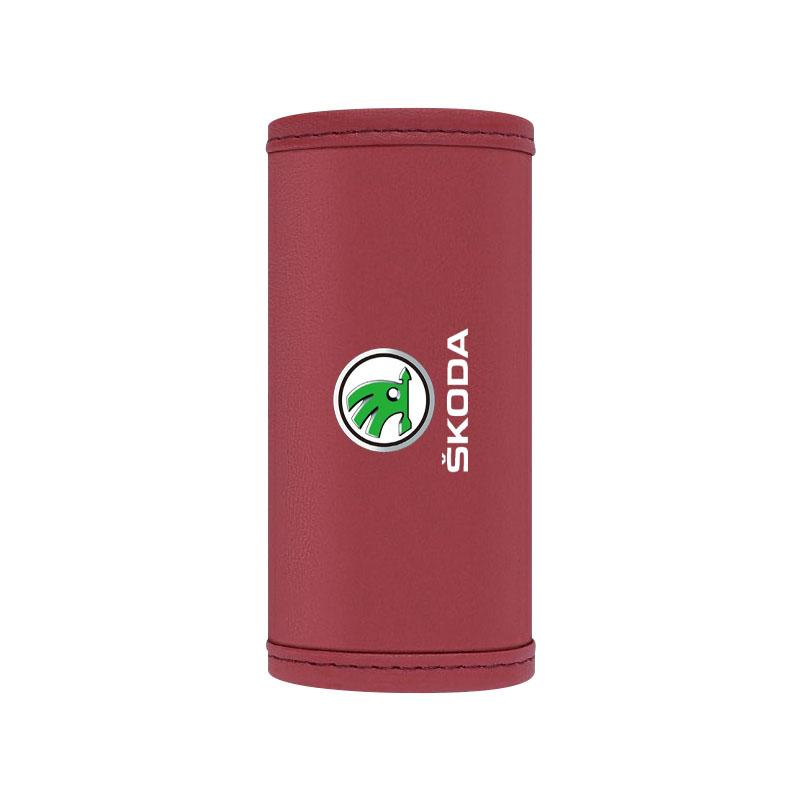 Car Interior Roof Handle Protection Cover Auto Door Pull Hand Brake Handle For Skoda Octavia MK2 MK3 2 3 A7 Fabia Karoq Kodiaq Superb Rapid Kamiq