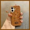 Autumn and Winter Leather Full Screen Flowers Are Suitable for Apple 16 Mobile Phone Case IPhone 15 Protective Case Apple 14 Full Cover Protection