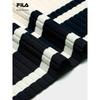 Fila Damski dzianinowy top z krótkim rękawem i zamkiem pod szyją