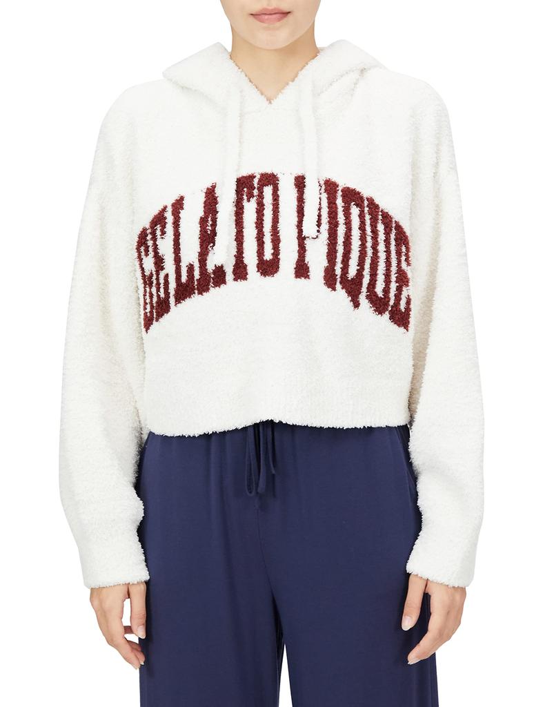 Gelato Pique Powder Logo JQD Short Pullover Hoodie PWNT224022 CRM F Women's