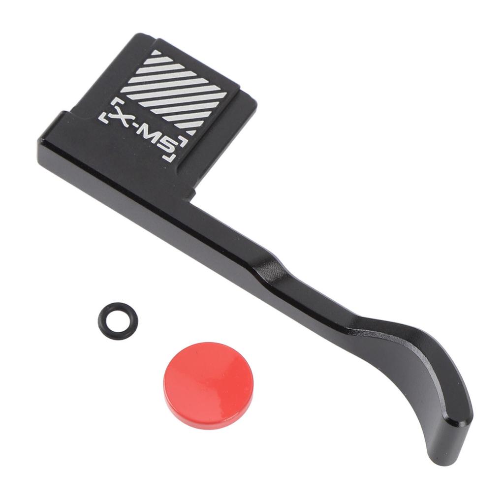 Camera Thumb Grip with Hot Shoe Cover Aluminum Alloy Metal Thumb Up Rest Grip with Shutter Release Pushbutton for X M5