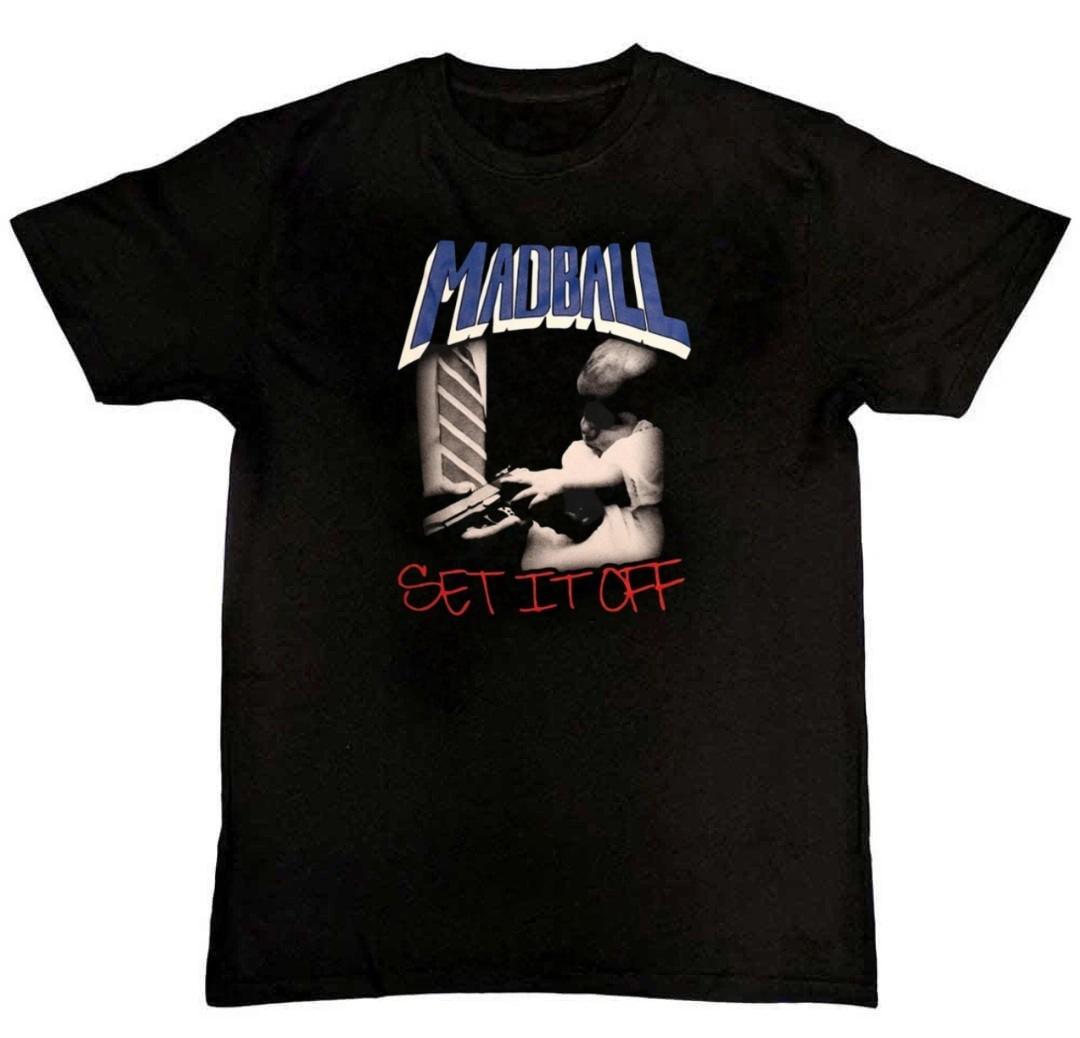 Madball band SET IT OFF Graphic Print Mens T-Shirt XXL
