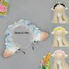 Weiche Kunstfell-Stirnbänder mit Schafsohren, Bequemes, dehnbares Haaraccessoire für Party, Cosplay, Gelb
