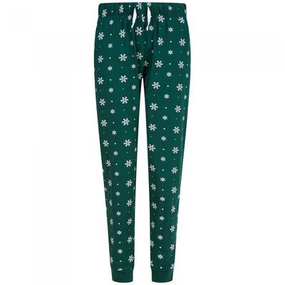 Womens/Ladies Snowflake Lounge Pants
