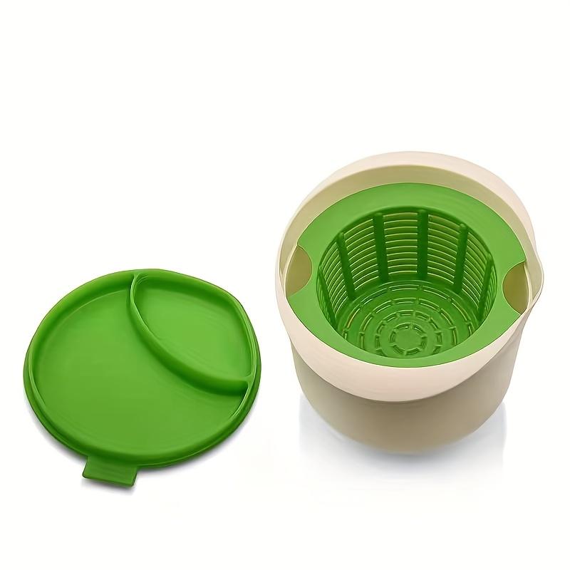 Microwave Cheese Maker, Easy Plastic DIY Tool for Making Homemade Pizza and Burger Melts with Basket ,Lid, Perfect Kitchen Accessory, Kitchen Gadget,