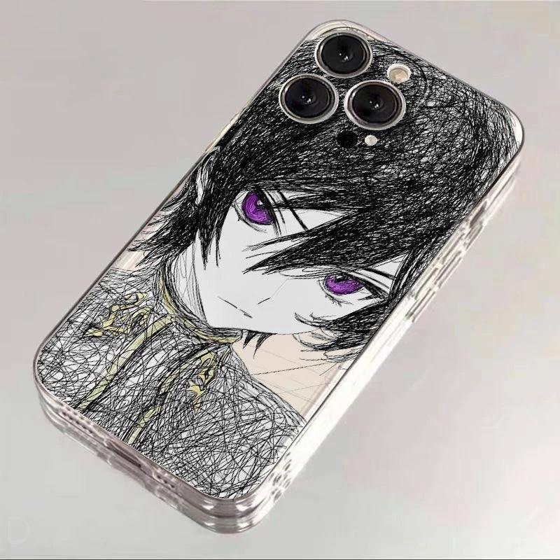 Gothic Comic Code Geass Case For OPPO Reno 14 13 12 11 10 Pro Plus 14F 13F 11F 12F 7 A78 A79 A98 A38 A58 A60 A3 Pro A2 A6X A5X