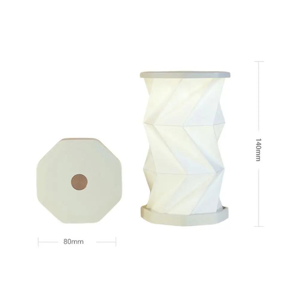 Rotating Night Light Creative Foldable Atmosphere Light Bedroom Bedhead Decoration Gift Book Light LED Table Light