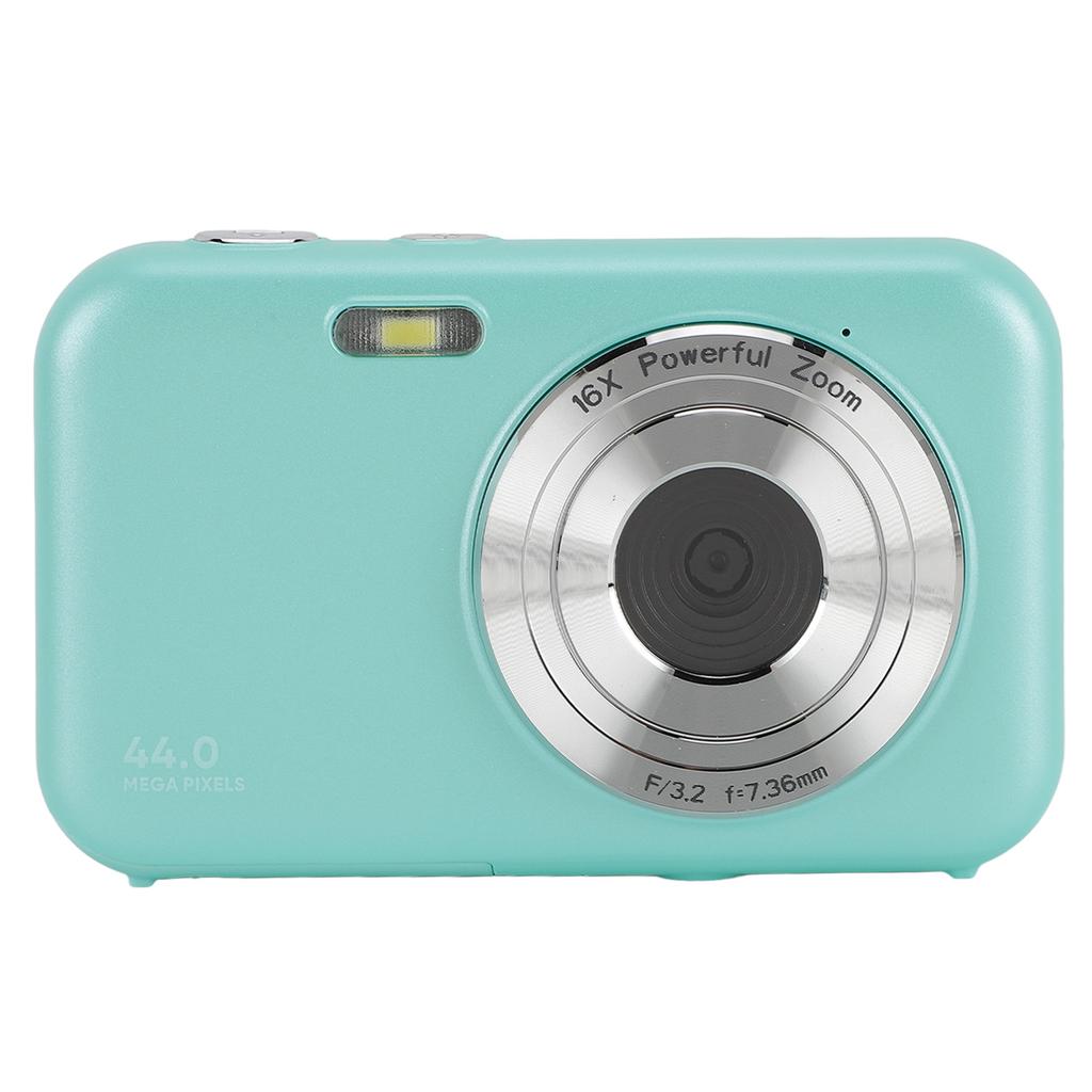 Digital Camera 1080P 2.4 Inch 44MP 16X Zoom Multifunctional Compact Travel Video Camera
