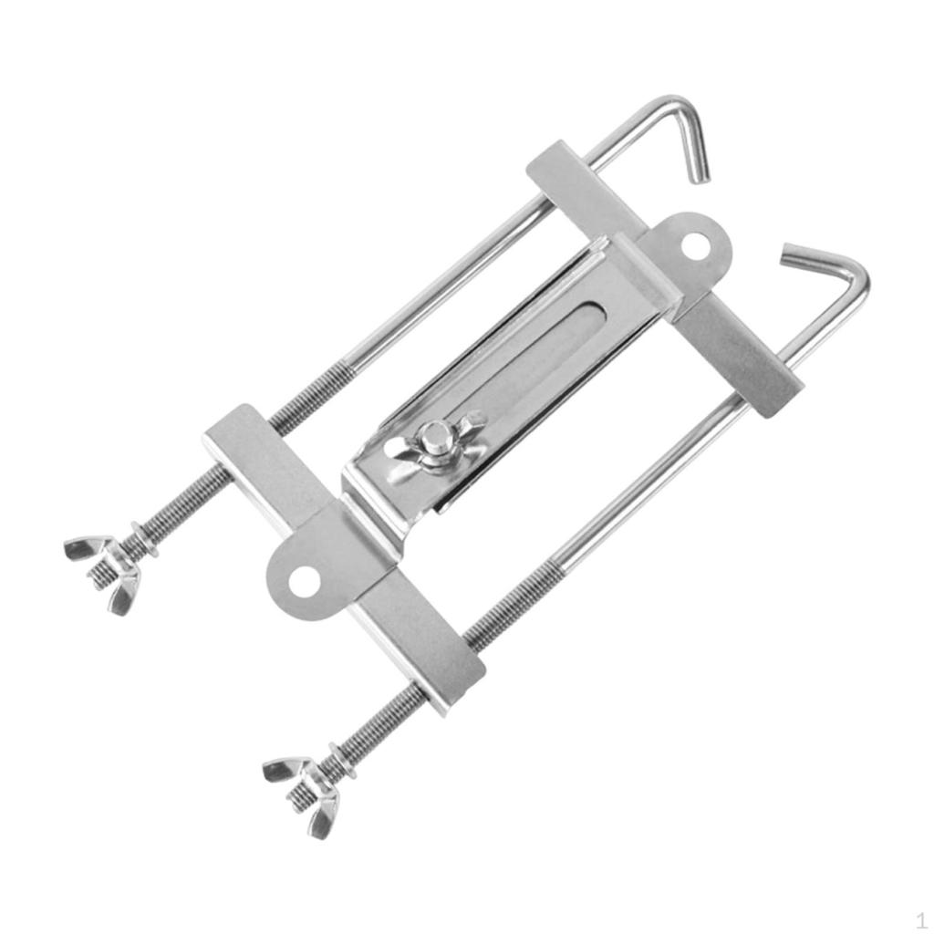 Automotive Battery Mount Hold Down Kit Adjustable Sturdy Anti Accessories for Rvs Yacht Simple