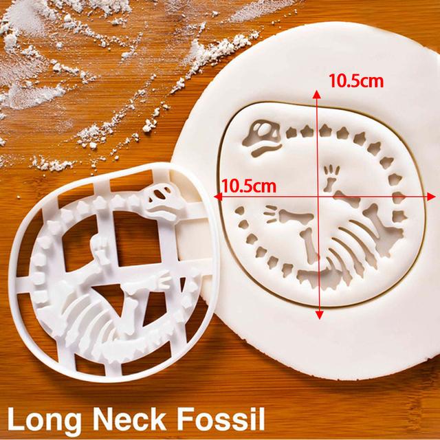 Stampo da Forno Dinosauro Biscotto Sugarcraft Dessert Stampo per Goffratura Torta Accessori da Cucina Utensili Tagliabiscotti Stampo Biscotto Dinosauro