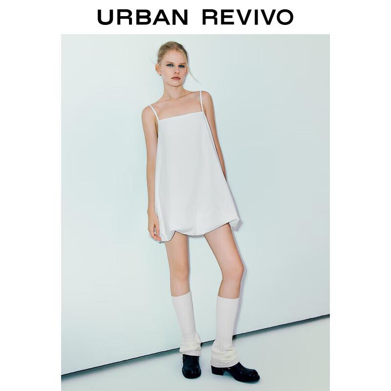 

UR 2024 Осень Милое Прохладное А-силуэтное Платье с Завязками XL