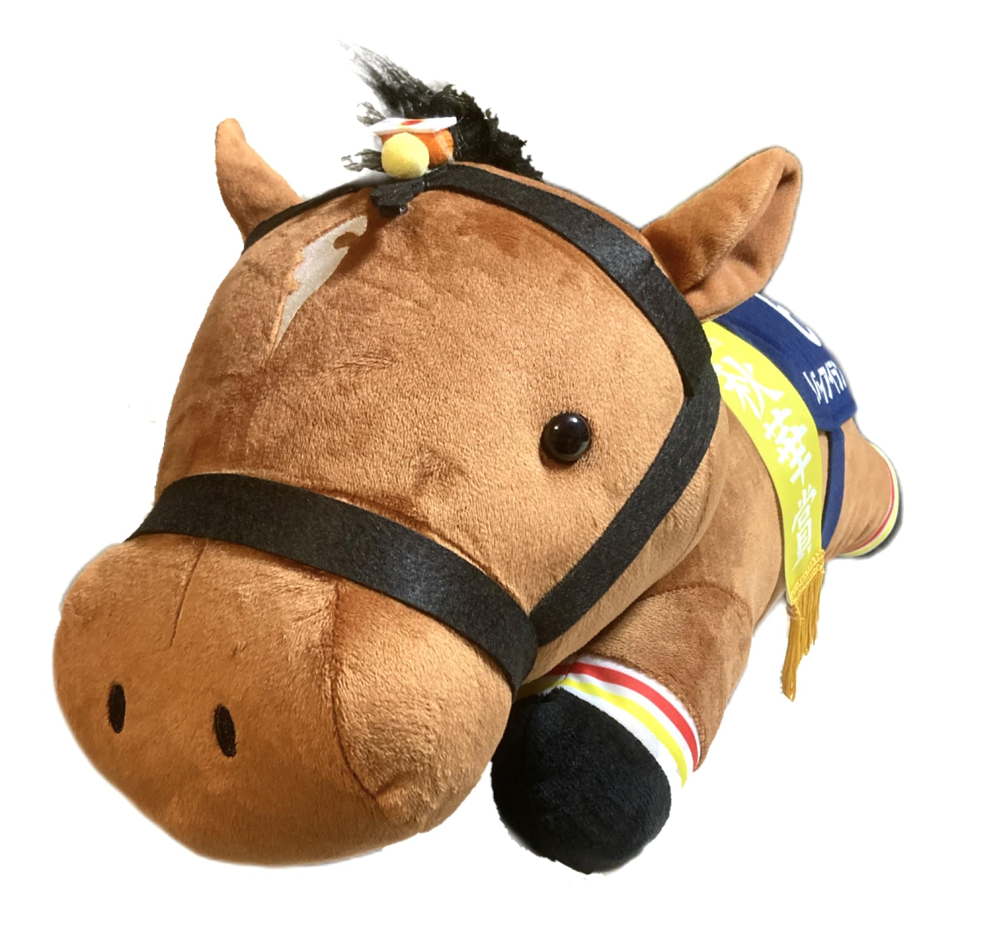 

Thoroughbred Collection Lying Down Super Big Plush Toy (Liberty Island) Approx. 43cm (Aka-sho)