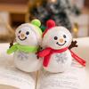 Cross-Border Cute Cartoon Christmas Snowman Plush Toy Ragdoll - Perfect Winter Companion & Gift