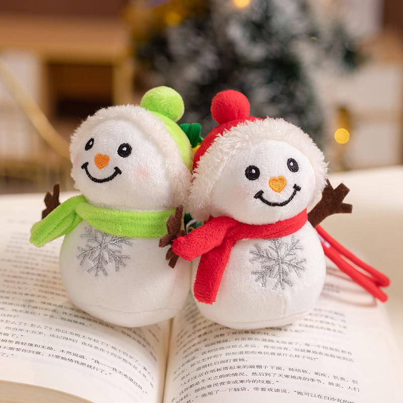 Cross-Border Cute Cartoon Christmas Snowman Plush Toy Ragdoll - Perfect Winter Companion & Gift