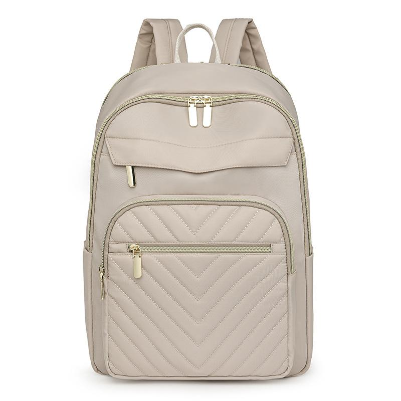 Commuter backpack new women's lightweight large-capacity backpack going out high-value short-distance travel bag