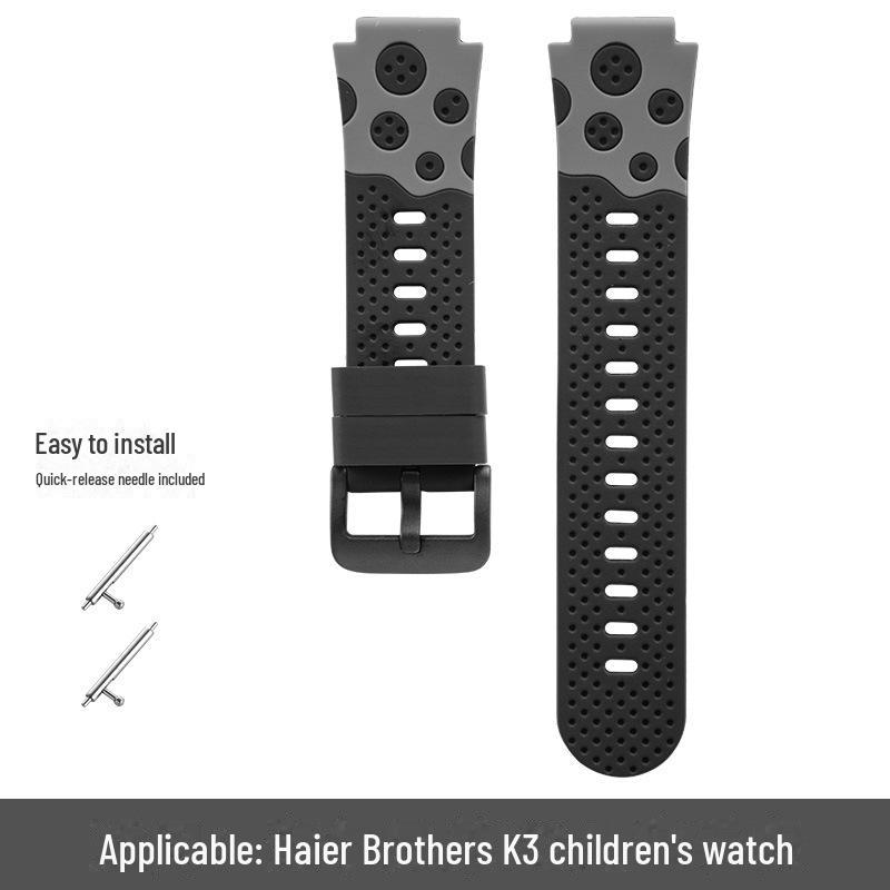 

Сумісний із підробленим брендовим дитячим годинником-телефоном – силіконовий ремінець 16 мм не підходить для годинника Xiaotiancai.