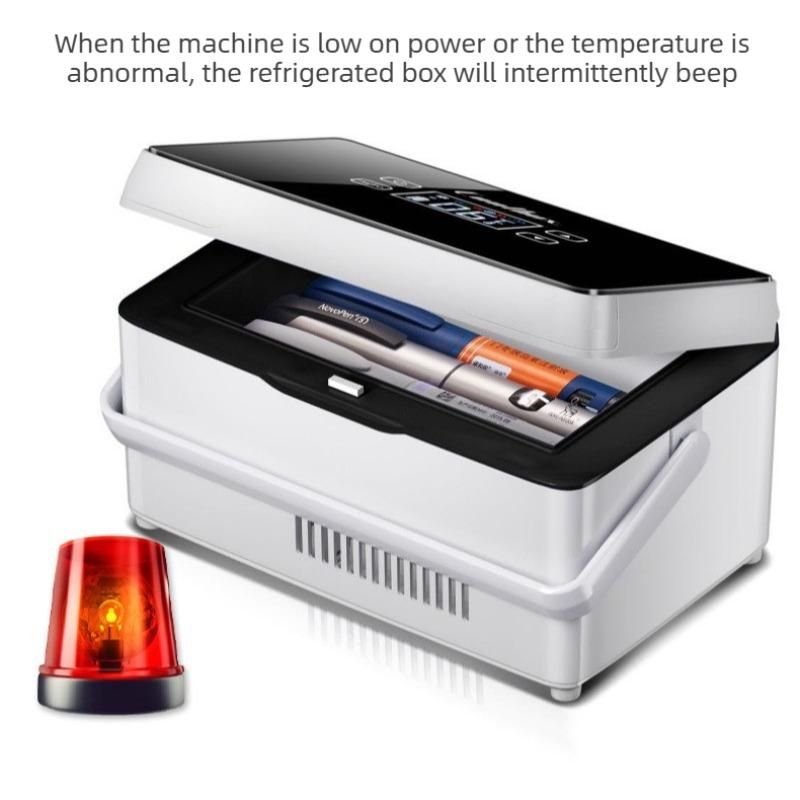 Insulin Cooler Portable Refrigerator USB Charging Medication Low-Temperature Storage Box Small Car Refrigerator For Family