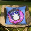 Cute Cartoon Penguin Cushion Cover Soft Reversible  Durable Pillow Cover  MultiScene Use for Home  Car Daily Comfort