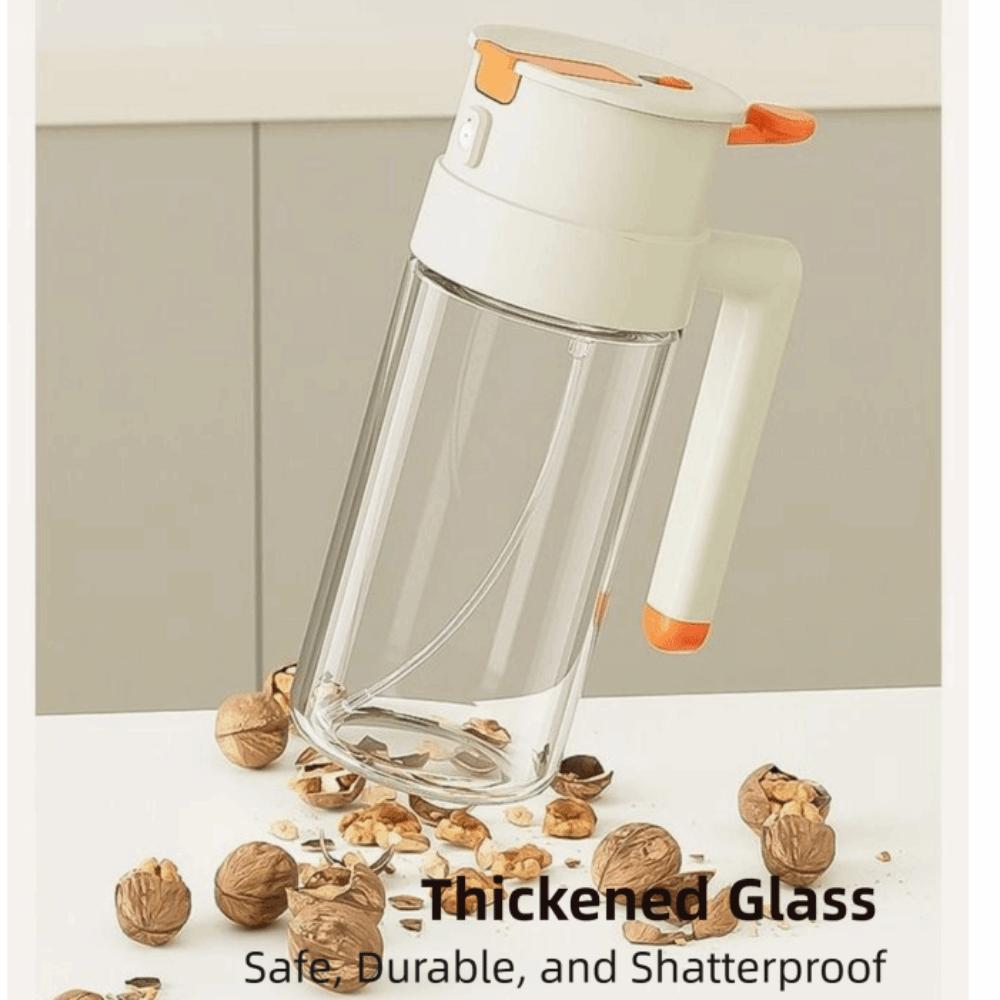 Leak-proof Oil Dispenser Bottle 650ML Kitchen Spray Container Oil Sprayer Dispenser  BBQ Tool