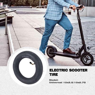 A51K-1Stuks Binnenband Universeel 10X2.5/10X2.75 Buis Binnenband met Gebogen Ventiel 45 Graden Ventiel voor 10 Inch Elektrische Scooter