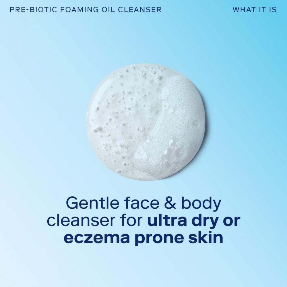 Skinfix Eczema+ Pre Biotic Foaming Oil Cleanser 5 Oz   150 Ml