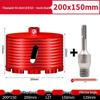 Compact Electric Hammer Water Drill Bit Set for Sharp Hole Opening in Range Hood, Wire Box, and Wall.