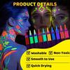 Colorful Fluorescent Highlighters Quick Drying Body Painting Pen  Holiday Party