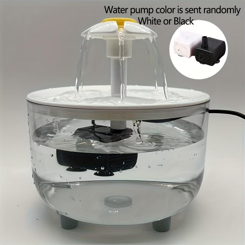 USB Elektrische Stumm 1L Haustier Wasser Brunnen Automatische Katze Trinken Schüssel Filter Haustier Trinken Dispenser Trinker Für Katzen Wasser Filter