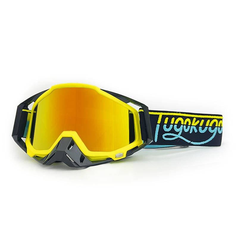 Off-road Motorcycle Goggles ATV All-terrain Vehicle Goggles Mountain Bike Bicycle Downhill Riding Windproof Glasses