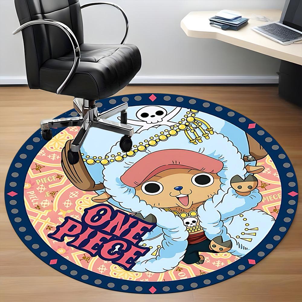 1PC One Piece Office Round Area Rug Suitable For Office, Under Office Chairs Bedroom Living Room Home Decor, Room Deco T1224018