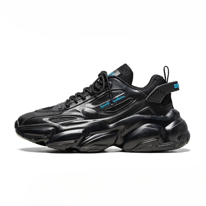 Men Shoes 2025 New Fashion Trend Breathable Mesh Sneakers Male Comfortable Soft Bottom Casual Platform Shoes Tenis Hombres