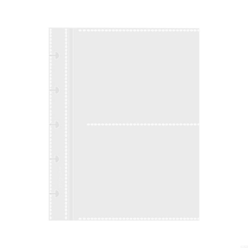 

62KD Стильный прозрачный фотоальбом-биндер для фотокарточек для студентов и офисных работников