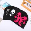 Printing Couple Warm Hats Acrylic Cold Cap Fashion Casual Skullies  Men Women