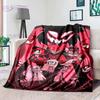 Creativity Animation Helluva Boss Blitzo Adult Soft Plush Flannel Blanket Throw Blanket Living Room Bedroom Bed Sofa Badspread