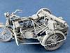 Copperstate Models 1/32 Vickers-Clynow MK.IV Motorcycle 3D Printer Kit COPB32003 (Military Vehicle)