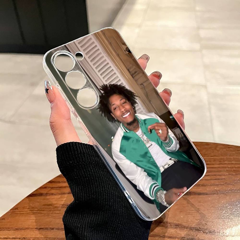 Rapper YoungBoy Never Broke Again Phone Case For SamsungA10,12,20,21S,30,31,40,50,51,52,70,71 Transparent Cover Samsung a40